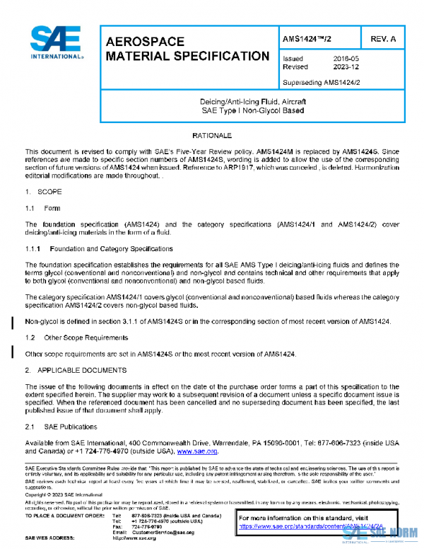 SAE AMS1424/2A PDF