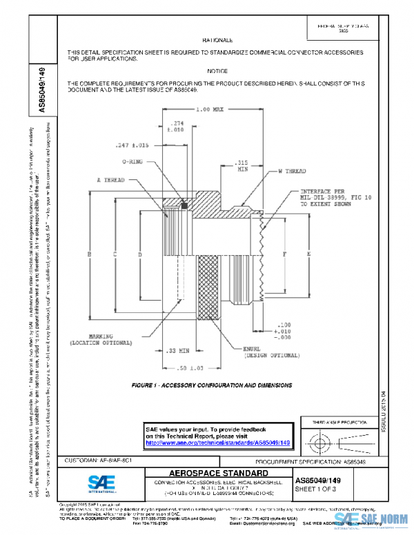 SAE AS85049/149 PDF SAE AS85049/149 PDF