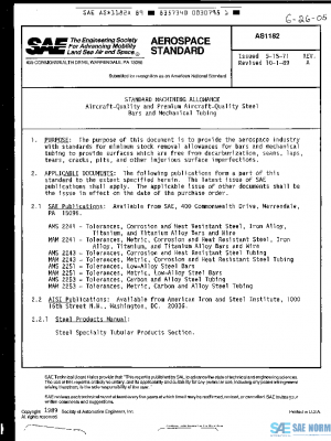 SAE AS1182A PDF