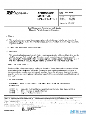 SAE AMS2300K PDF