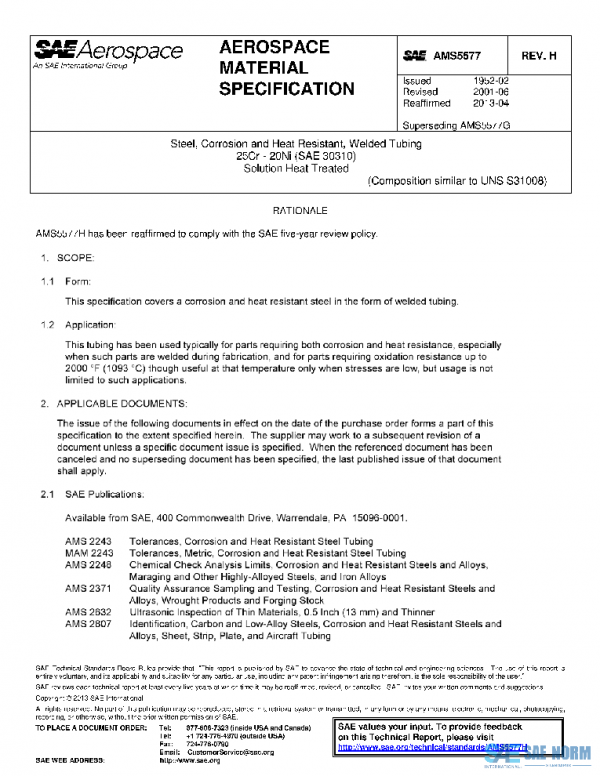SAE AMS5577H PDF