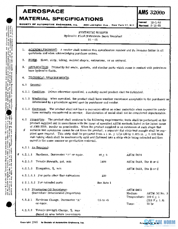 SAE AMS3200D PDF SAE AMS3200D PDF