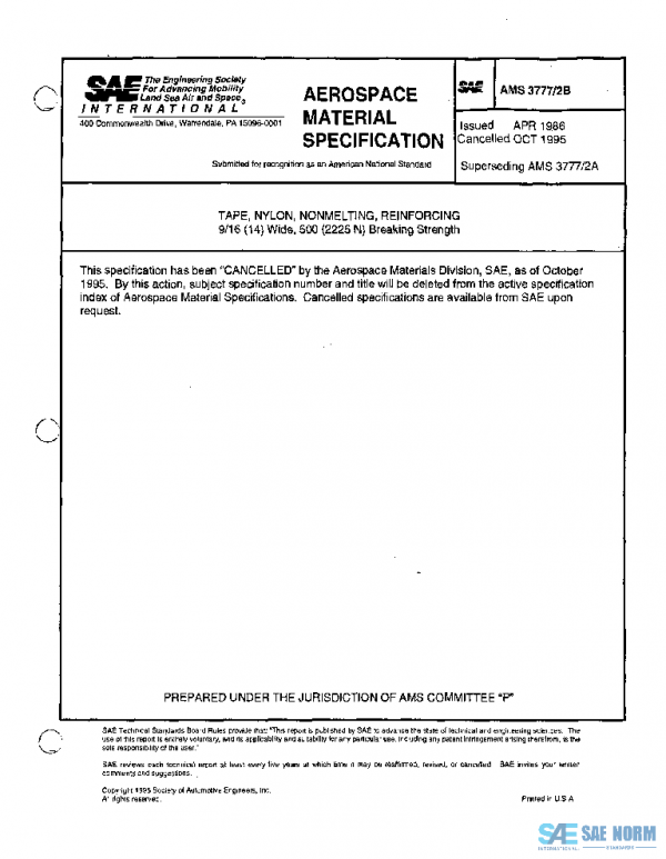SAE AMS3777/2B PDF