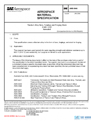 SAE AMS6940 PDF