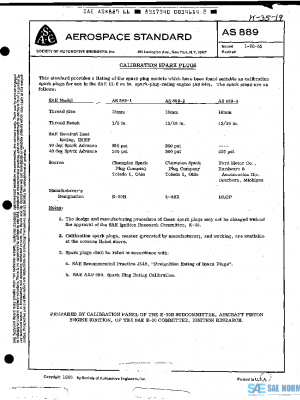 SAE AS889 PDF