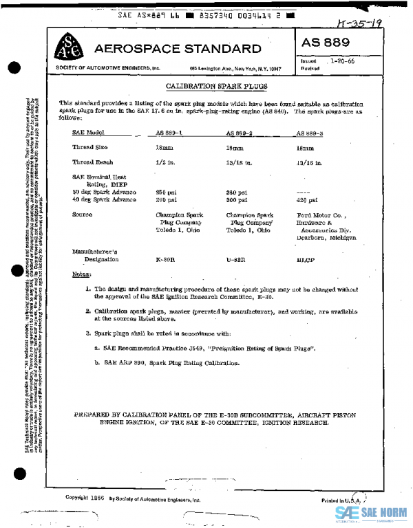 SAE AS889 PDF SAE AS889 PDF