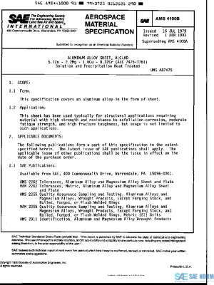 SAE AMS4100B PDF