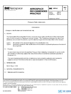 SAE ARP427A PDF