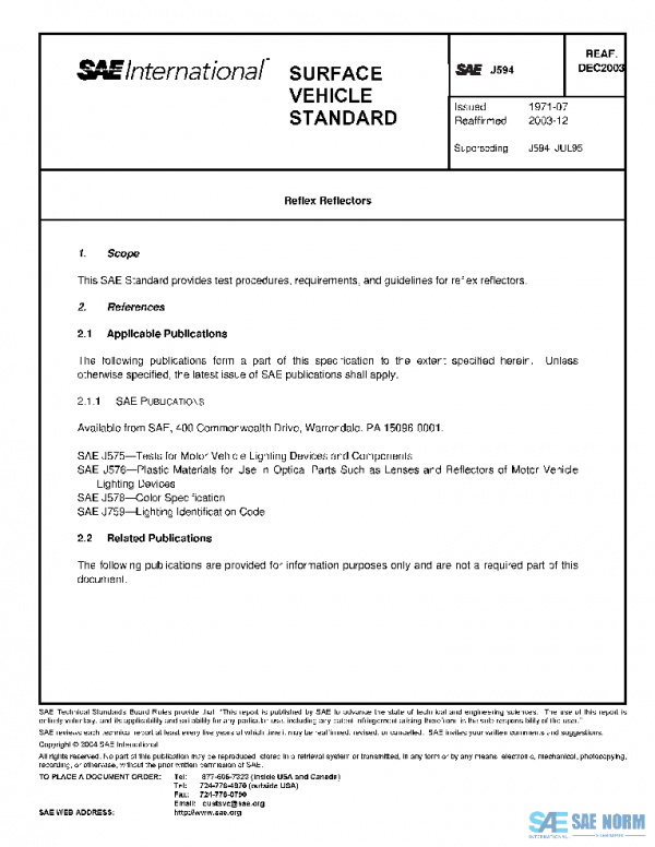 SAE J594_200312 PDF