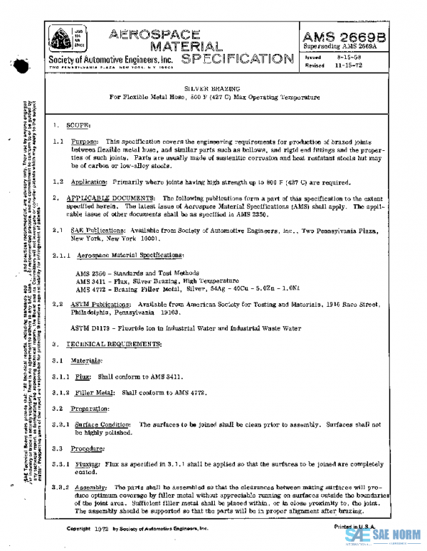 SAE AMS2669B PDF