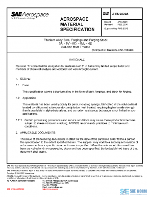 SAE AMS6920A PDF