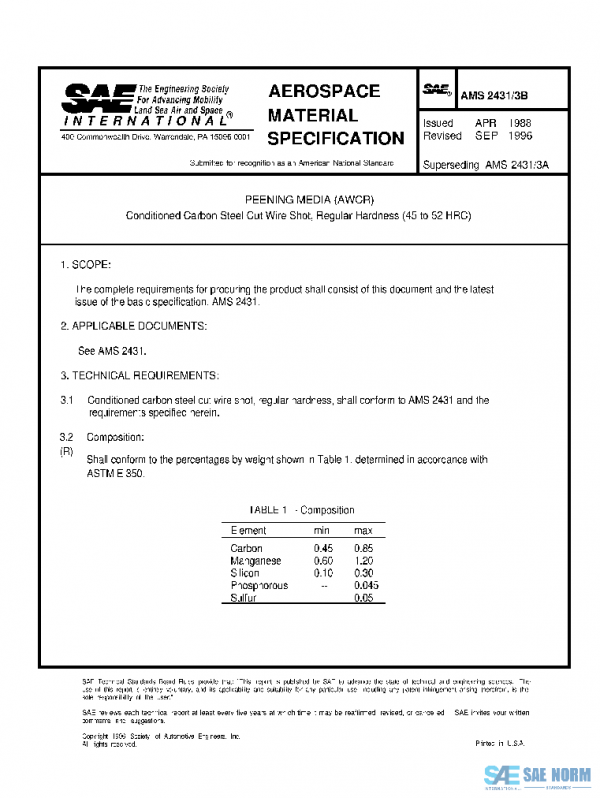 SAE AMS2431/3B PDF