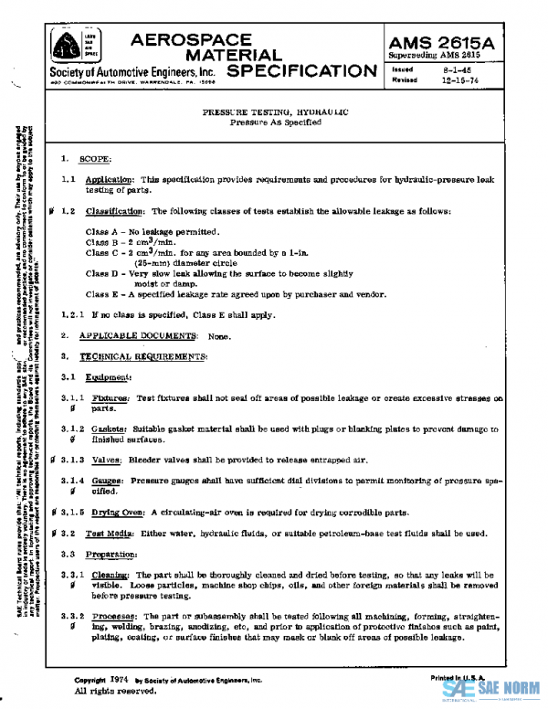 SAE AMS2615A PDF SAE AMS2615A PDF