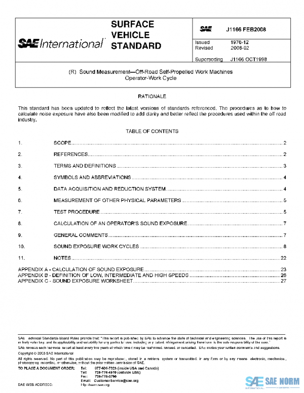 SAE J1166_200802 PDF SAE J1166_200802 PDF