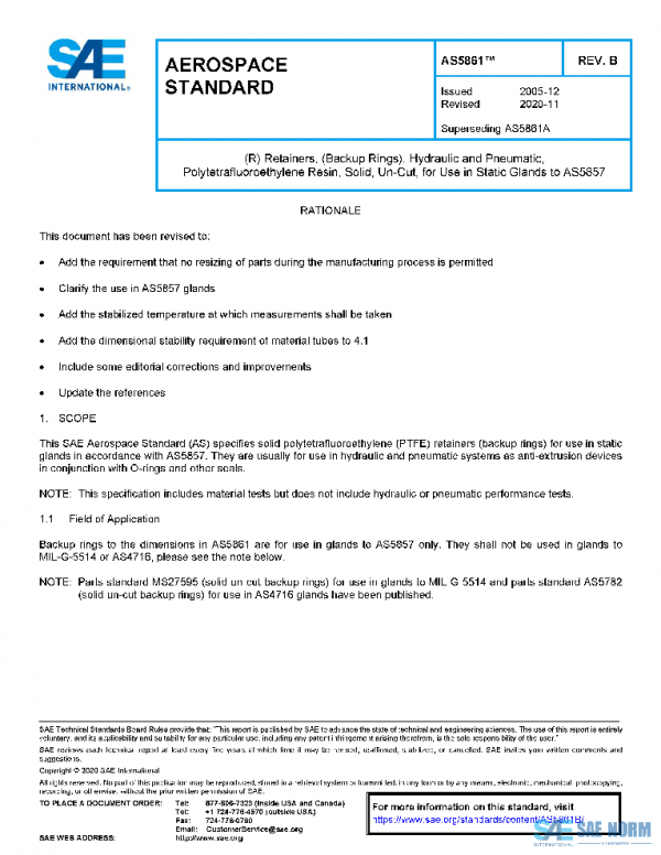 SAE AS5861B PDF SAE AS5861B PDF