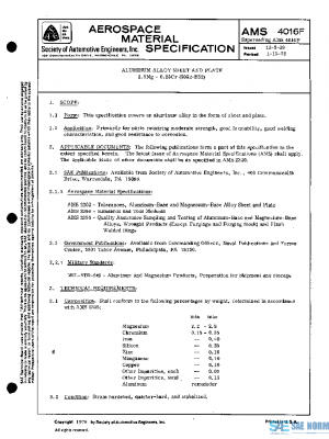 SAE AMS4016F PDF