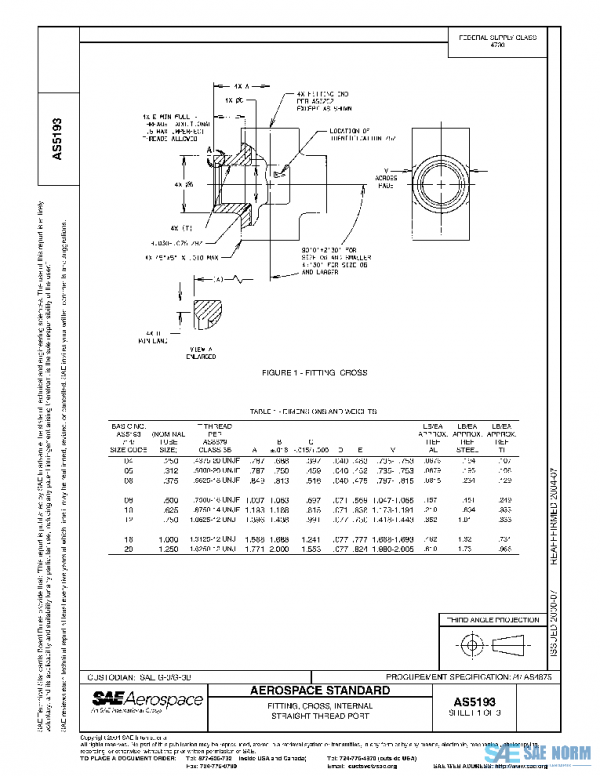 SAE AS5193 PDF SAE AS5193 PDF