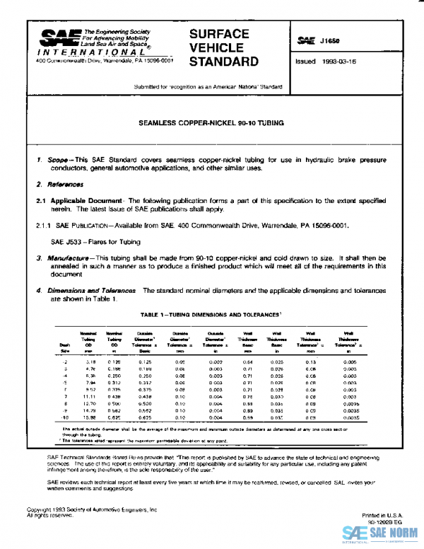 SAE J1650_199303 PDF