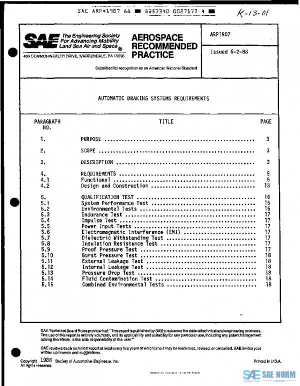 SAE ARP1907 PDF
