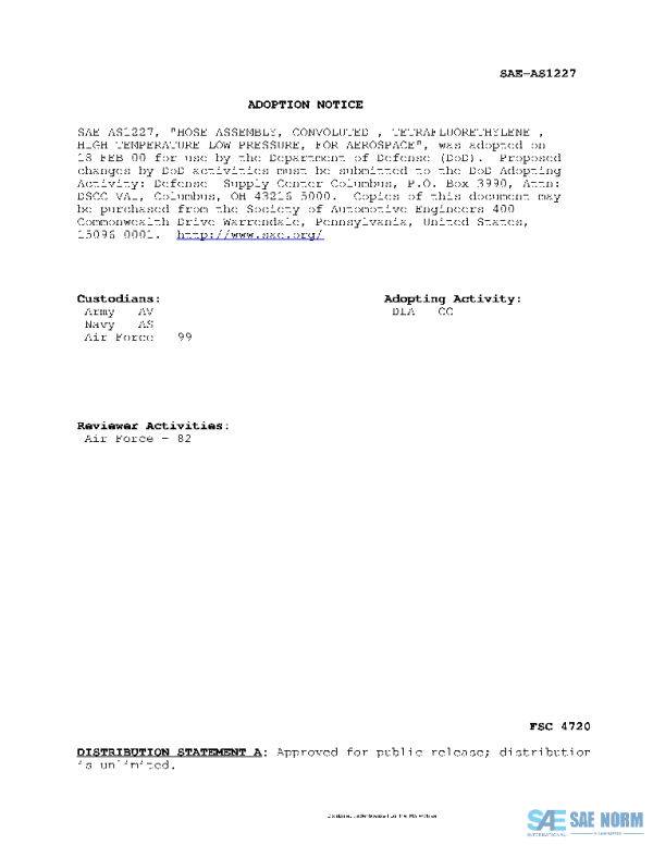 SAE AS1227B PDF SAE AS1227B PDF