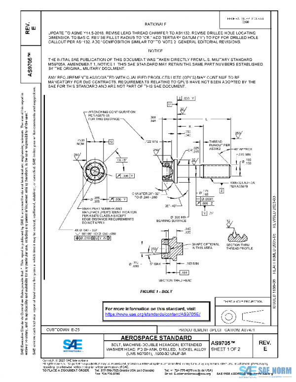 SAE AS9705E PDF