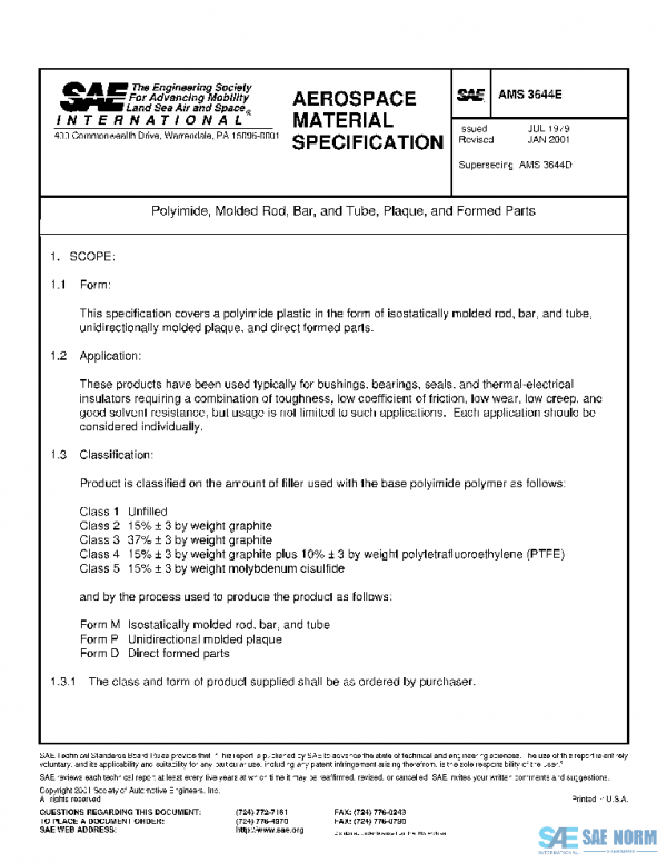 SAE AMS3644E PDF