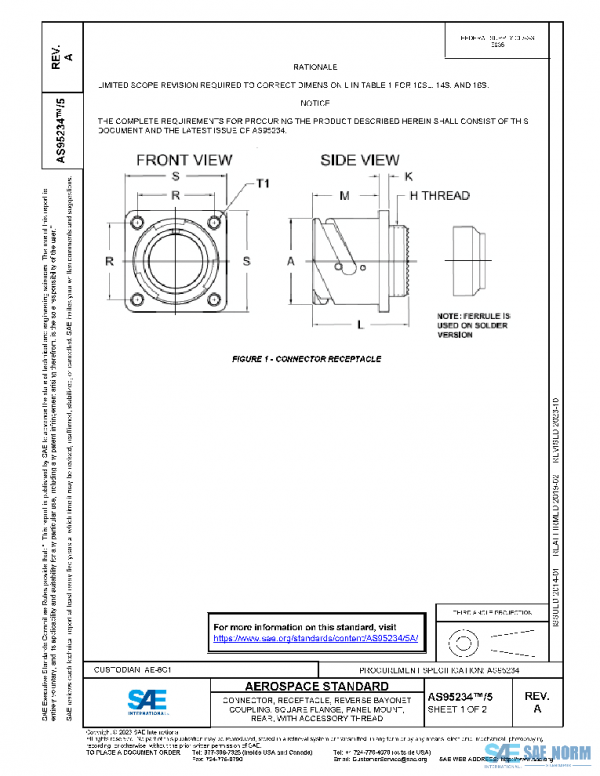 SAE AS95234/5A PDF