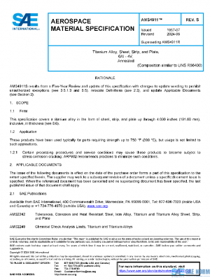 SAE AMS4911S PDF