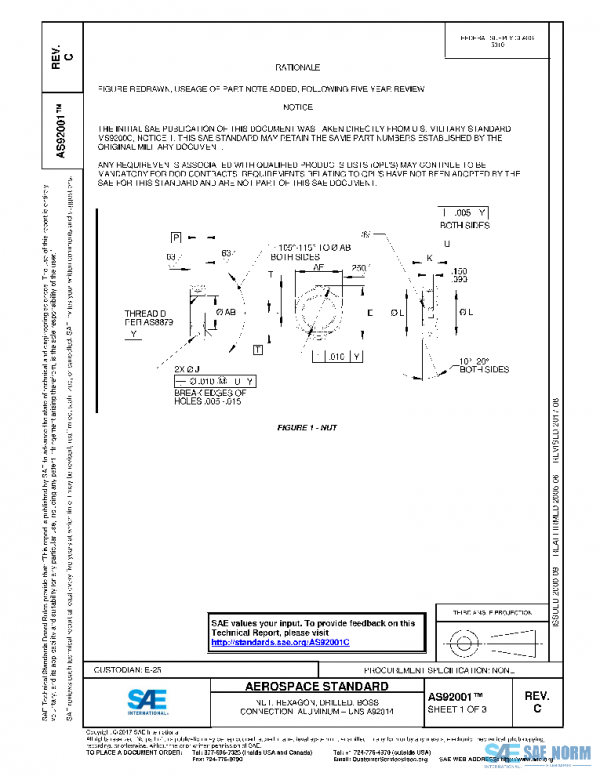 SAE AS92001C PDF SAE AS92001C PDF