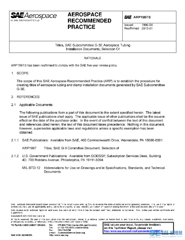 SAE ARP1987/3 PDF