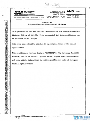 SAE AMS3780 PDF