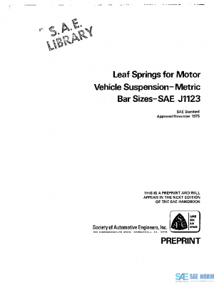 SAE J1123_197511 PDF