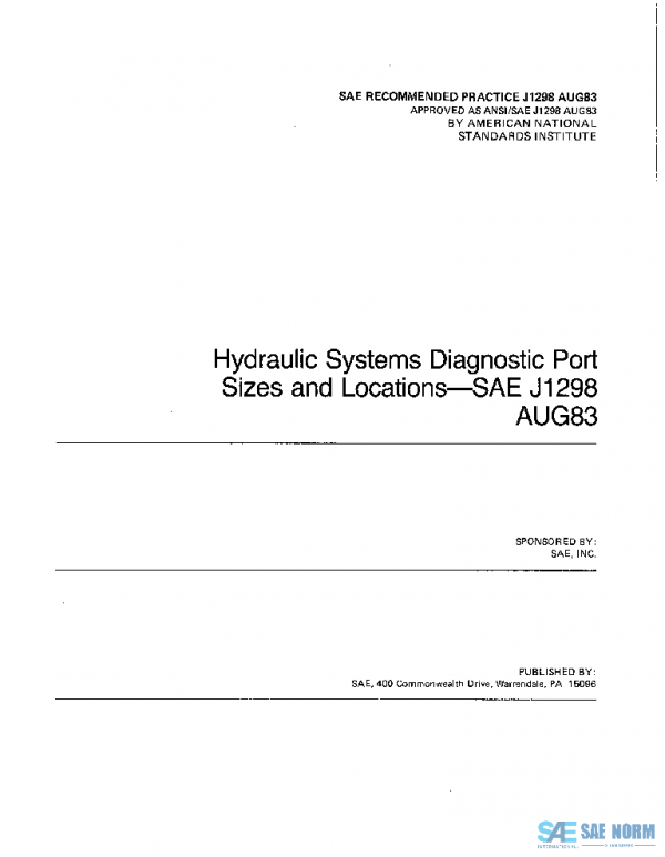 SAE J1298_198308 PDF