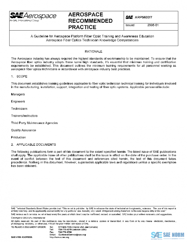 SAE ARP5602/7 PDF