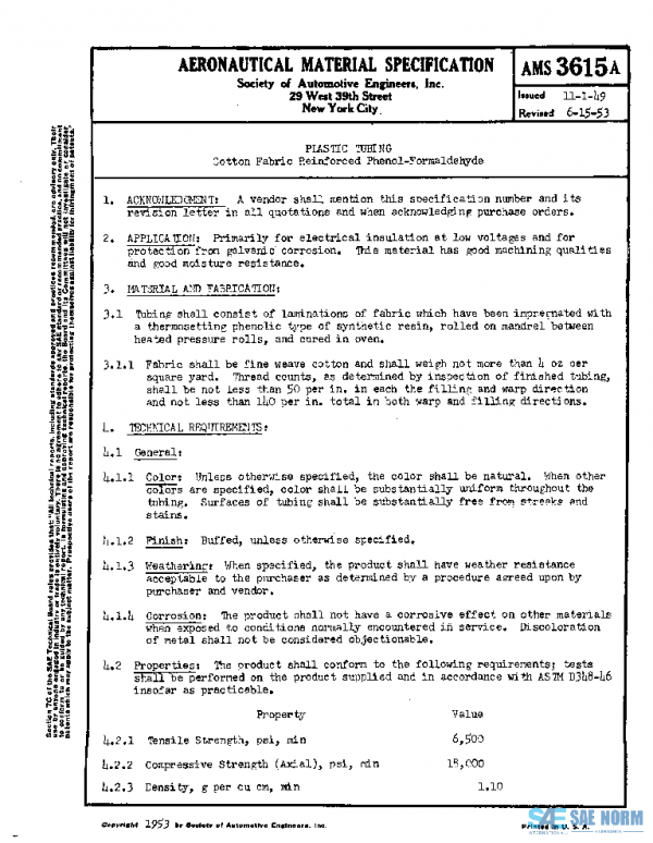 SAE AMS3615A PDF SAE AMS3615A PDF