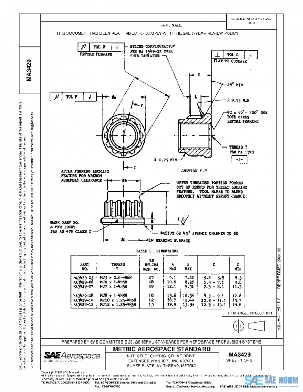 SAE MA3429 PDF SAE MA3429 PDF