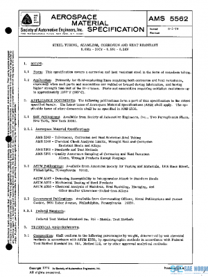 SAE AMS5562 PDF