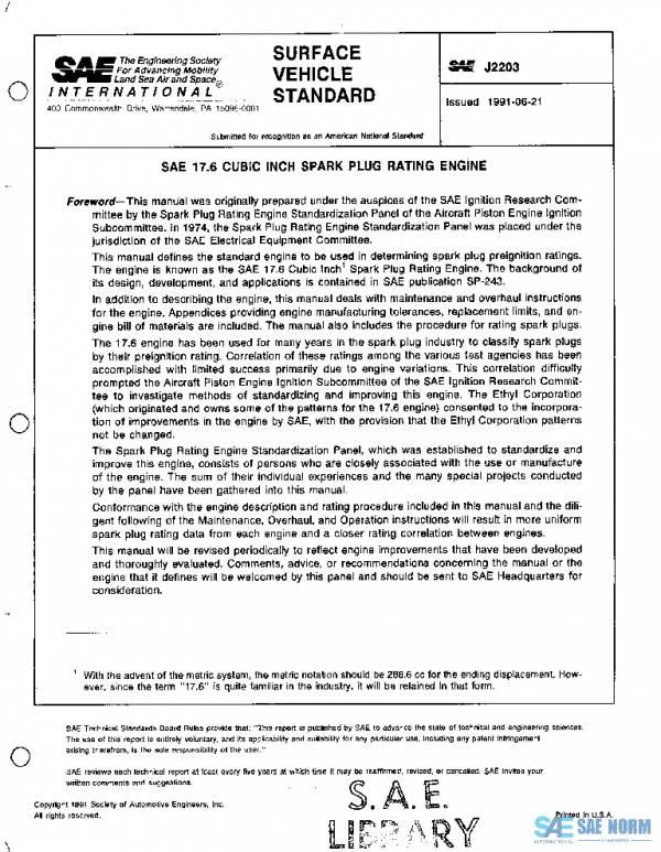 SAE J2203_199106 PDF