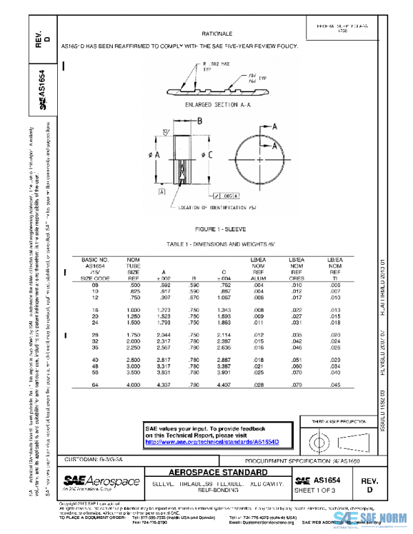 SAE AS1654D PDF