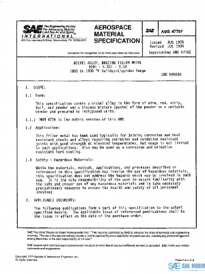 SAE AMS4778F PDF