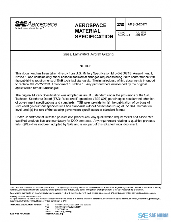 SAE AMSG25871 PDF SAE AMSG25871 PDF