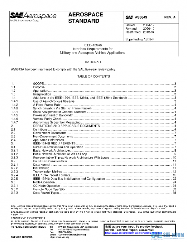 SAE AS5643A PDF