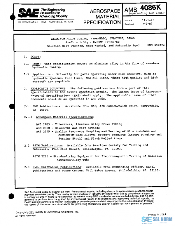 SAE AMS4086K PDF
