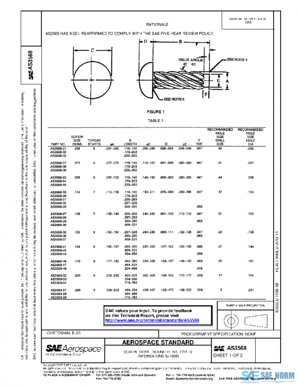 SAE AS3568 PDF