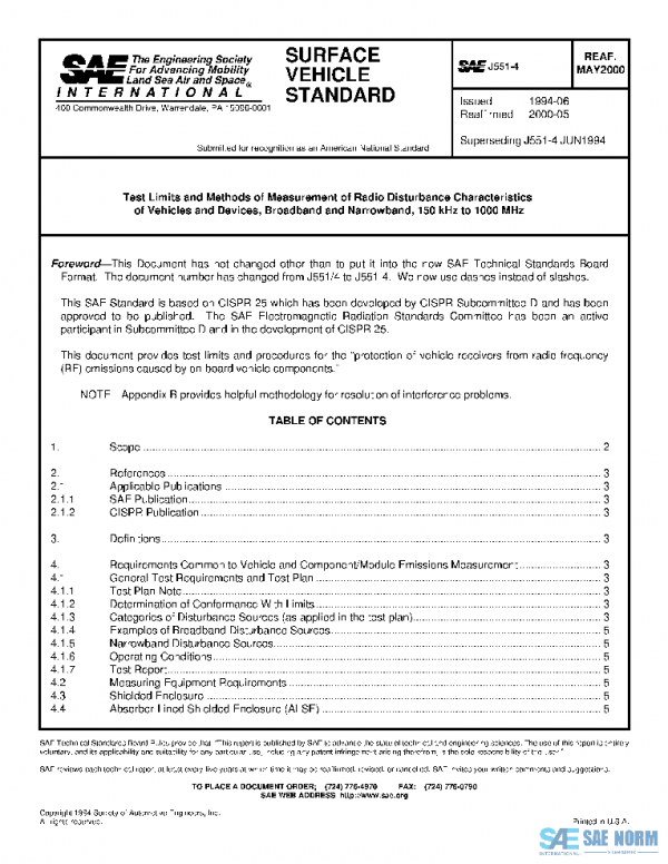 SAE J551/4_200005 PDF
