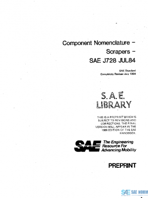 SAE J728_198407 PDF SAE J728_198407 PDF