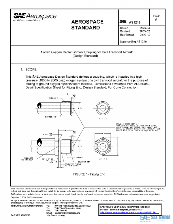 SAE AS1219A PDF