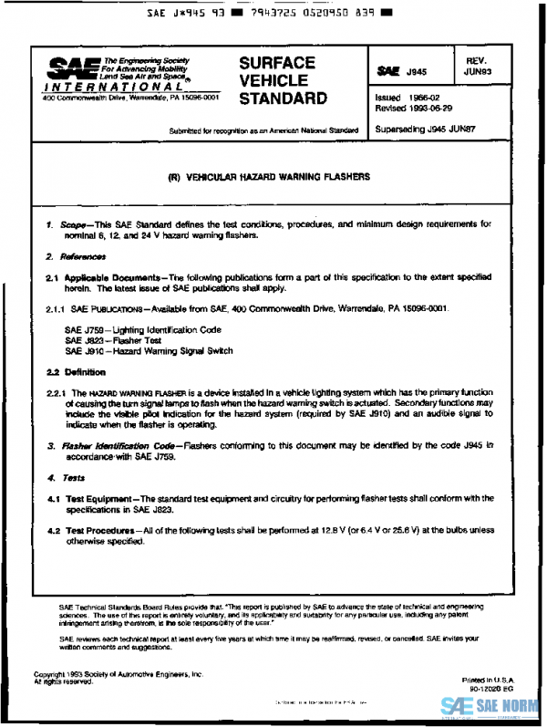 SAE J945_199306 PDF