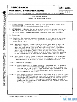 SAE AMS2315 PDF
