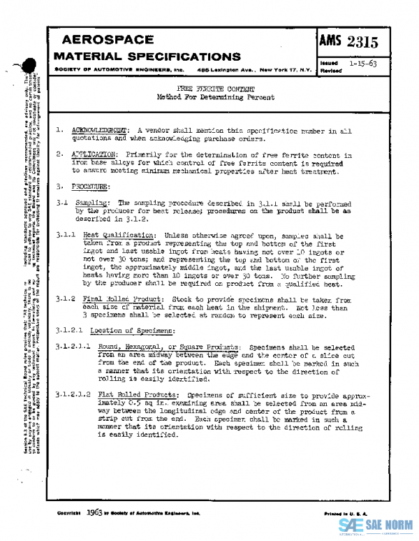 SAE AMS2315 PDF